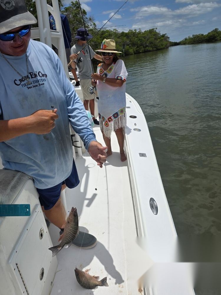 Cross Em Off Charters anglers and catches, Bonita Springs FL